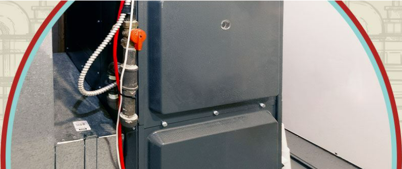Furnace in garage